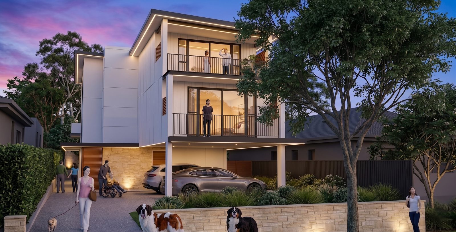 NDIS Group Home, North Balgowlah render
